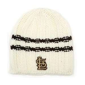  St. Louis Cardinals Bear Creek Womens Knit Cap   NATURAL 