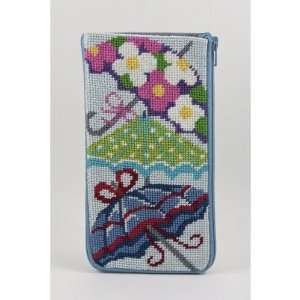   Case   Springtime Umbrellas   Needlepoint Kit Arts, Crafts & Sewing