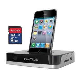 Nyrius Media Fusion Universal TV Video Dock for iPhone 4, 3GS, 3G, 2G 