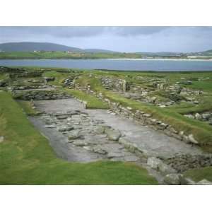  Viking Hall Ruins at Jarlshof, Near Sumburgh, Shetland 