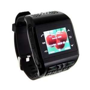   SIM 1.5 Inch Quadband Bluetooth Watch Cell Phone (  Mp4 Player