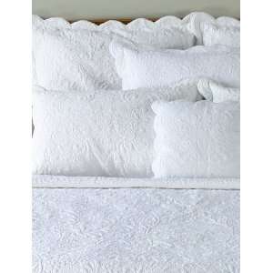  Amity Home Matelasse White 16 Pillow