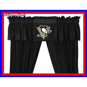   Pittsburgh Penguins Window Treatment Valance Only