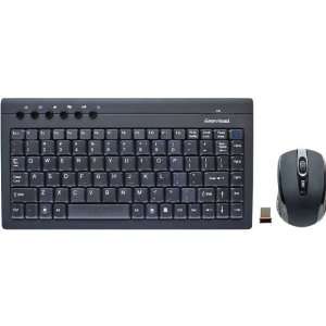  New 2.4GHz Mini Wireless Desktop With Optical Mouse 